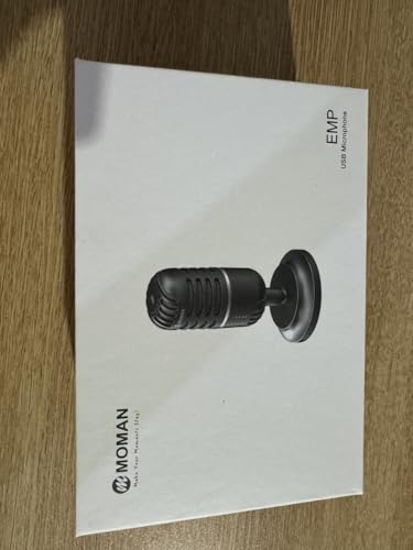 Moman USB Microphone for PC, EMR Retro Computer Mic with 16mm Diaphragm for Gaming Streaming Podcast Recording ASMR Zoom Meeting Youtube Conference, USB-Condenser-Computer-PC-Microphone - Image 7
