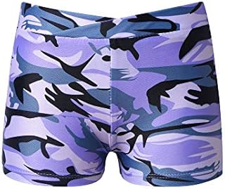 Freebily Children's Girls Stretch Lycra Cotton Gymnastics Ballet Dance Shorts Workout Gym Sports Yoga Cycling Running Booty Shorts