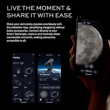 UNISTELLAR Bundle: Odyssey Smart Telescope + Official Backpack (2 Items)