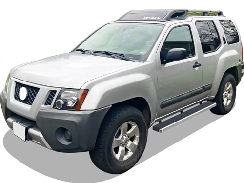 Estribos laterales de acero inoxidable para Nissan Xterra miniatura 2