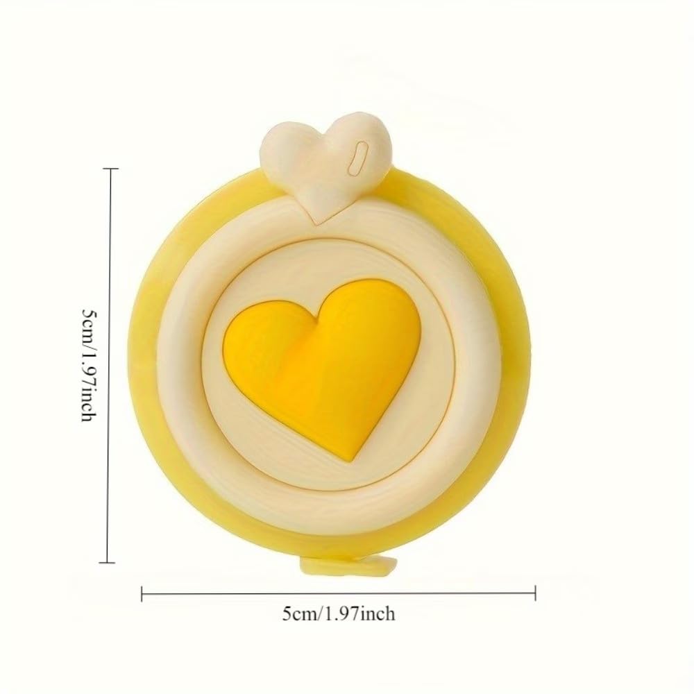 5 Colors Randomly Send 1 mini Tape Measure, Suitable for Body Measurement, Sewing, Handmade, Portable Tailor Size Measuring Instrument Valentine's Day Birthday Gift