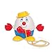 Basic Fun Fisher Price Pull & Walk Licensing 2186 Humpty Dumpty Pull, Lernen, mit interaktiven Funktionen, klassisches Spielzeug, geeignet für Jungen und Mädchen ab 18 Monaten, Mehrfarbig
