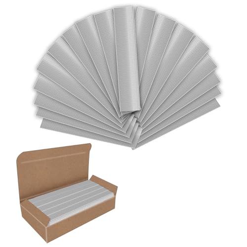 Galvanized Brad Nails for Electric Brad Nailer Gun, 18 Gauge Framing Nails for Molding, Cabinets, Framing, 500PCS, 25MM