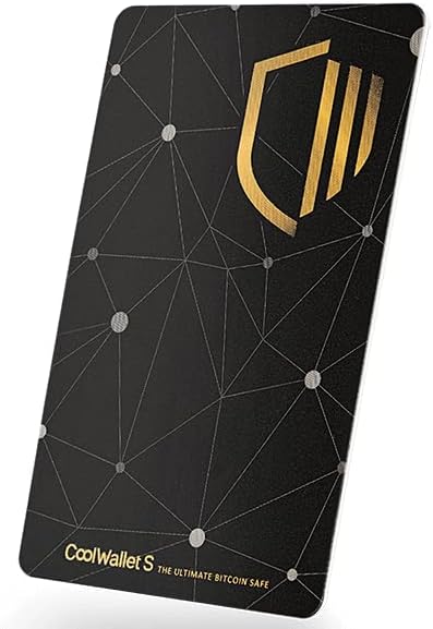 S | Wireless Hardware Wallet - Most Secure Bluetooth Hardware Wallet- Support BTC, ETH, LTC, USDT, XRP, BCH, all ERC20 tokens and More…