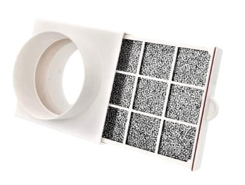 ABS Pre Filter/Pipe Filter/Carbon Pipe Filter/Fresh air Filter/Inline Duct Ventilation System accessory (100mm/4")-image-49