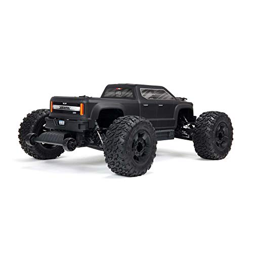 Arrma 1/10 Big Rock 4X4 V3 3S Blx Brushless Monster Rc Truck Rtr (Transmitter And Receiver Included, Batteries And Charger Required), Black, Ara4312V3 #TOP1