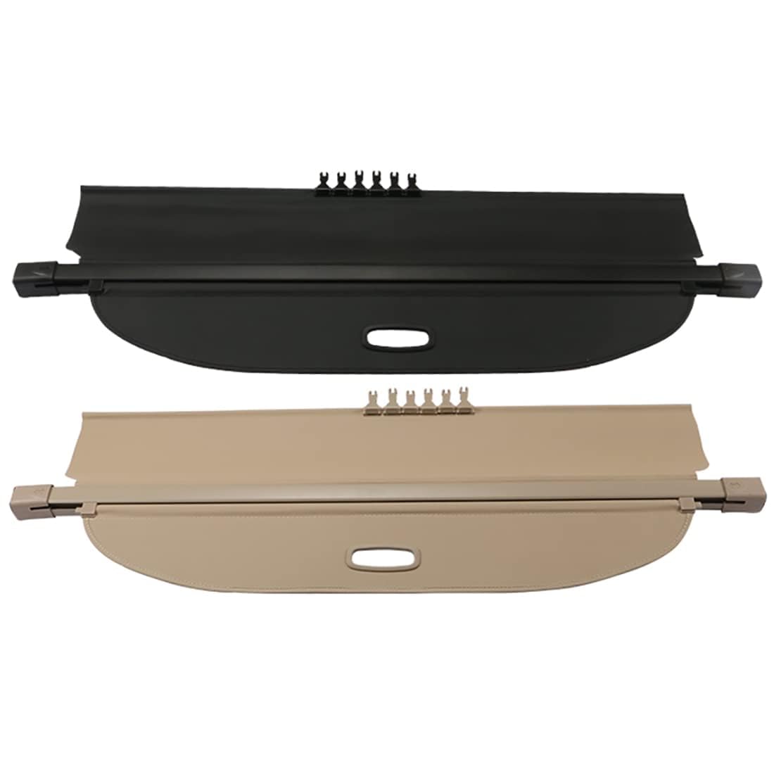 Auto hinten Paketpaketregal für Ford S-MAX SMAX 2007-2015, Autoabdeckung mit Autoabdeckung,beige