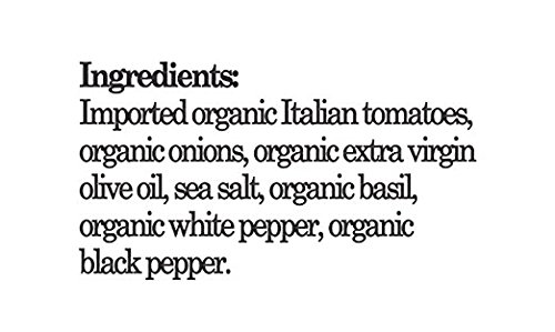 Organico Bello - Organic Gourmet Pasta Sauce - Tomato Basil - 24oz (Pack of 3) - Non GMO, Whole 30 Approved, Gluten Free