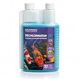 HALF OFF PONDS Dechlorinator Pond Water Conditioner, 32 oz – Removes Chlorine & Chloramine, Detoxifies Ammonia & Nitrites – Safe for Fish & Plants