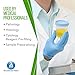 Dynarex 4256 Specimen Containers, Non-Sterile, Bulk Packaged 4oz Specimen Cup with Leak Resistant Screw-On Lid, Pack of 500