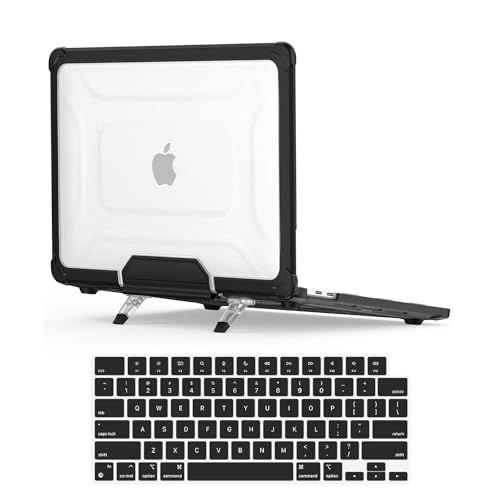 Funda MacBook Air 15 M2 carcasa protectora resistente para trabajar en cafeterías y viajes