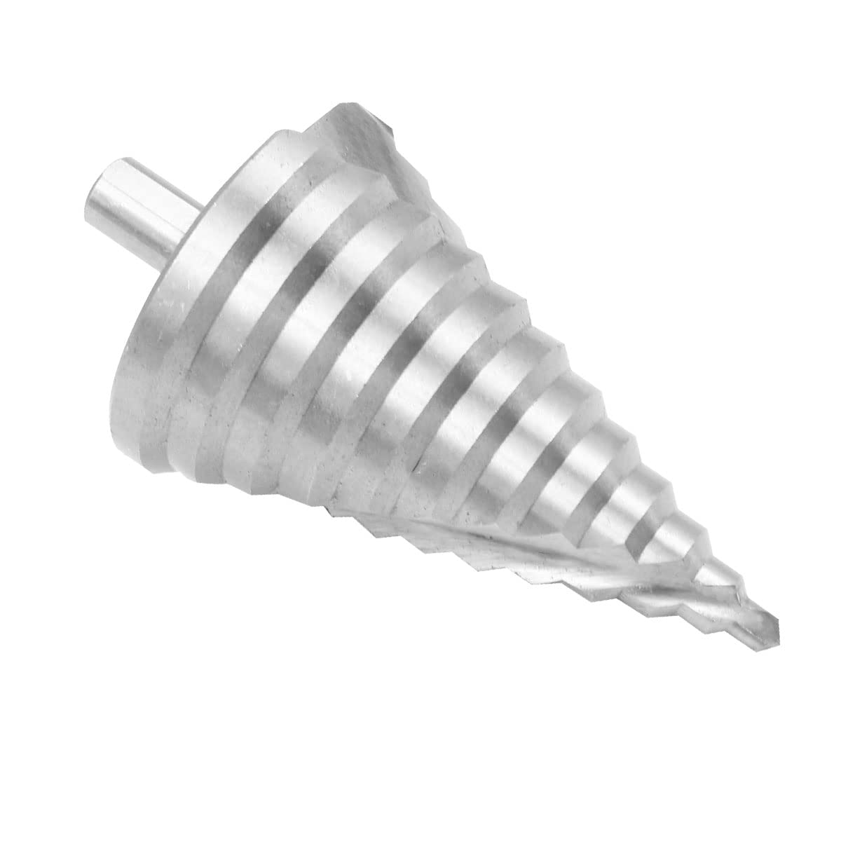 HSS wiertło spiralne o dużej prędkości, wiertło wielootworowe, 6 mm-60 mm, łącznie 12 rozmiarów kroków, cięcie otworów, powiększanie, blacha, PCV, obróbka drewna