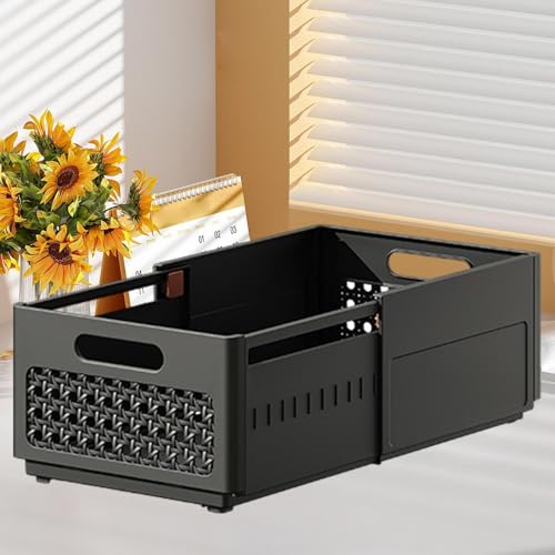 Bac rangement pliable rétractable pour partitionner vos tiroirs