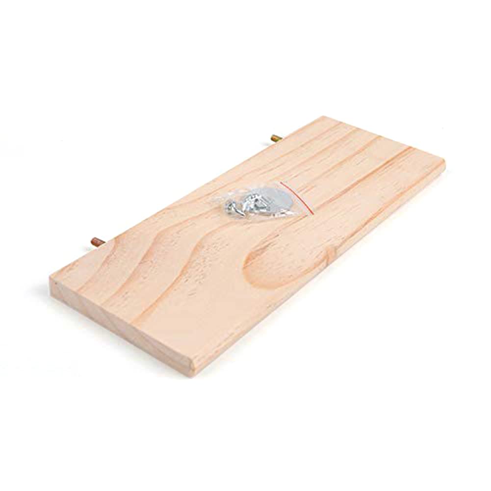Juguete for hámster, Soporte de Madera for Mascotas, Plataforma for hámster, Juguetes for cobayas, Tabla for Saltar for jerbos, 4 Piezas, 5 x 4 cm,Juguetes para hámster(5x4cm)