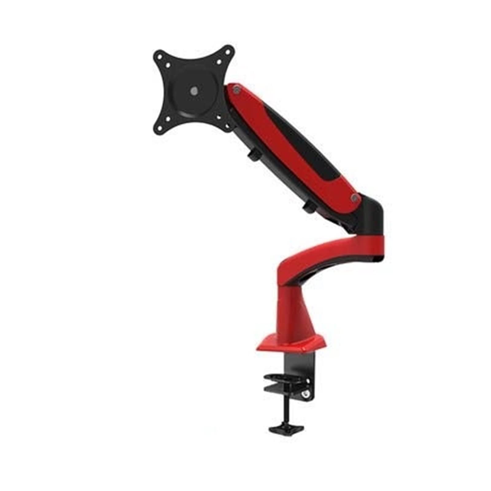 Support écran PC de bureau à gaz DL-GM112FC inclinable pivotant 10-27 pouces rouge