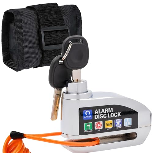 Materiale in Acciaio - Il bloccadisco scooter è realizzato in acciaio resistente , resistente a manomissioni, danni e agenti atmosferici, garantendo protezione duratura in qualsiasi condizione climatica