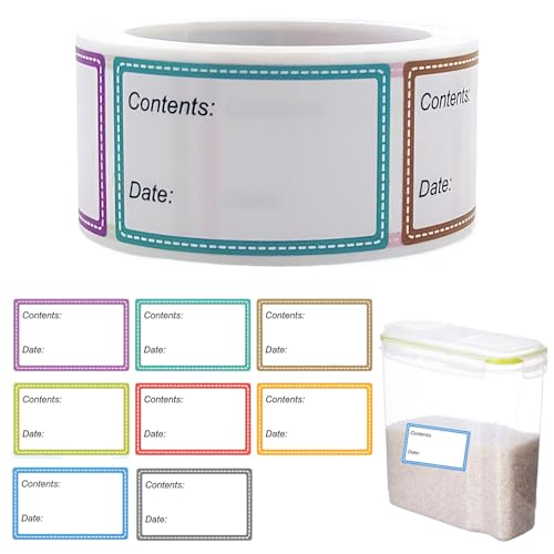 500 etiquetas de congelación