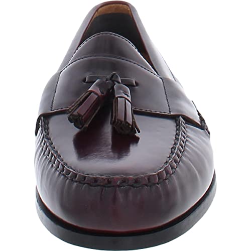 Johnston & Murphy Hayes Tassel Loafer Burgundy 10.5 M (D) #TOP2