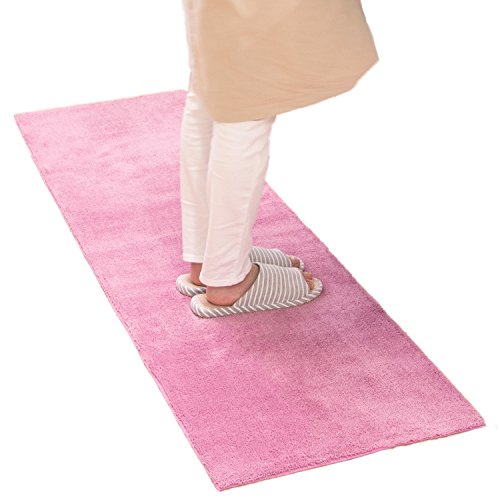 オカ 乾度良好Dナチュレ ロングマット ローズピンク 約50cm×180cm