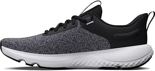 Under Armour Men's Charged Revitalize Cross Trainer, (001) Black/Black/White, 9.5 | Image 4
