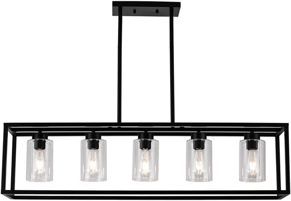 Luminaire suspendu cuisine pour éclairer un grand plan de travail sans ombre
