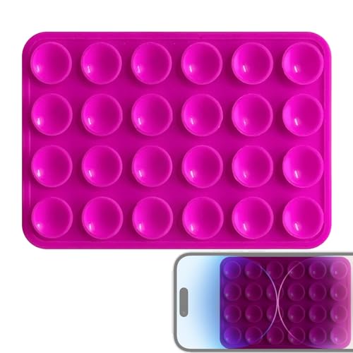 Support de téléphone portable en silicone - Poignée collante pour