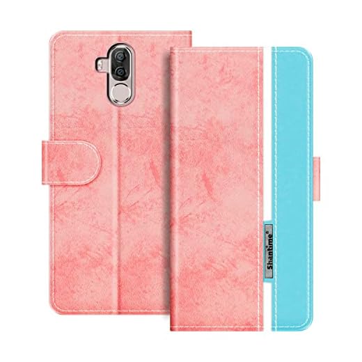 för Ulefone Power 3 flipfodral, magnetiskt spänne flerfärgad business PU-läder telefonfodral med kortplats, för Ulefone Power 3S 6 tum