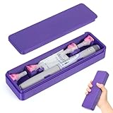 YOUSHARES Insulin Pen und Nadel Etui, tragbares GLP-1 Pen Reiseetui für Ozempic Mojiro Wegovy, Diabetes Tasche für Insulin Pen und Nadeln, Ideal für Alltag und unterwegs (Lila)