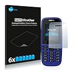 [Calidad-Precio] Con este protector de pantalla tendrás una excelente protección, compatible con Nokia 105 DS 2019 a un precio imbatible (6 Unidades)