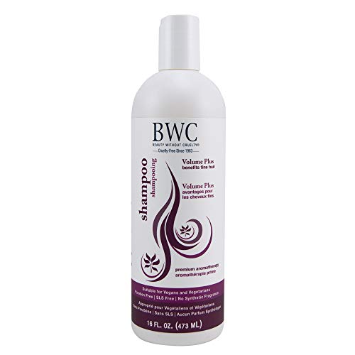 Beauty Without Cruelty Shampoo Volume Plus for Fine Hair Coconut,16 Fl Oz