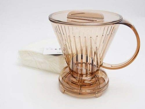 Suporte Acrilico Com Filtro CLEVER Marrom 300 ml