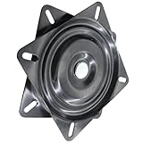 Beavorty Rotating Swivel Chair Plate 10-inch Heavy Bearing Base 360-degree Furniture Swivel Replacement
