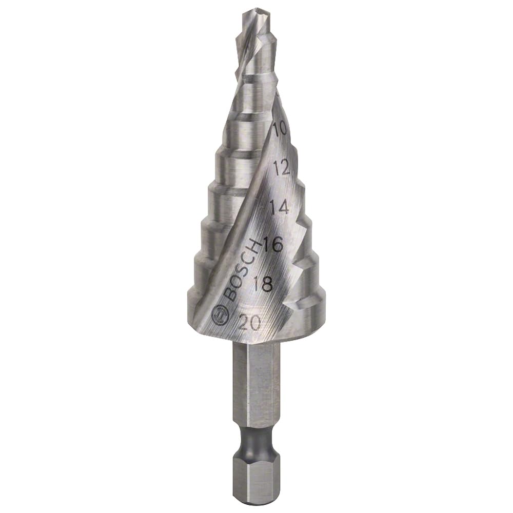 Bosch Professional Fraise étagée queue six pans HSS 70,5 mm