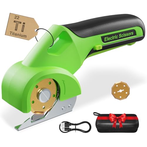 4V 2000mAh Cordless Cardboard Cutter, Electric Box Cutter for...