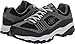 Skechers Sport Men's Afterburn Strike Memory Foam Lace-Up Sneaker,Charcoal/Black,8 4E US