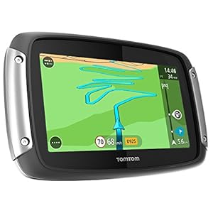 TomTom Rider 400 Premium Pack Motorradnavigationsgerät (10,9 cm (4,3 Zoll) Display, kurvenreiche Strecke, Lifetime…