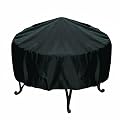 yimzitt Fire Pit Cover Round Waterproof Fire Pit Bowl Cover Windproof Anti UV Firepit Covers with Drawstring Full Coverage Patio Outdoor Fireplace Cover
