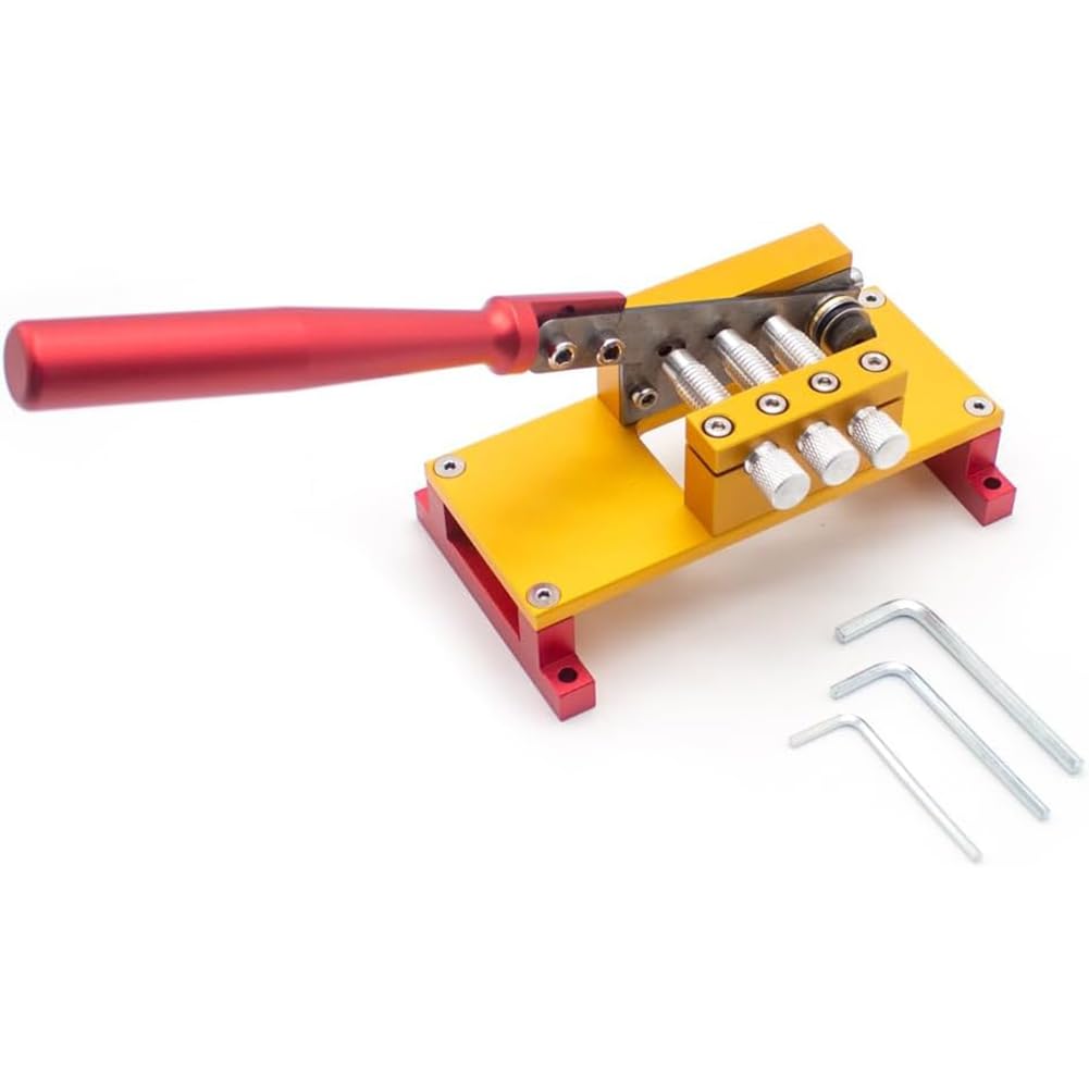 Schrumpfschlauch-Schneider manuell Ablängwerkzeug 4/5/6,8 mm Bohrungen,Yell