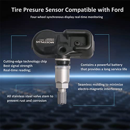 Mostplus 42607-06020 42607-30060 Tire Pressure Monitoring System Sensor (Tpms) 315Mhz Compatible For 2012-2018 Toyota Lexus(Set Of 4) #TOP2