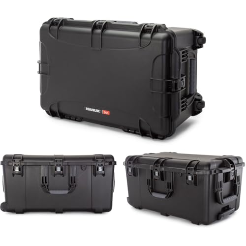 Image of Nanuk 965-1001 965 Waterproof Hard Case with Wheels and Foam Insert - Black