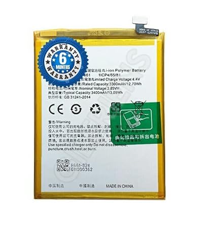 Image of Original BLP661 Battery for Oppo F7 / A3 Batttery with 6 Month Warranty**** (D251)