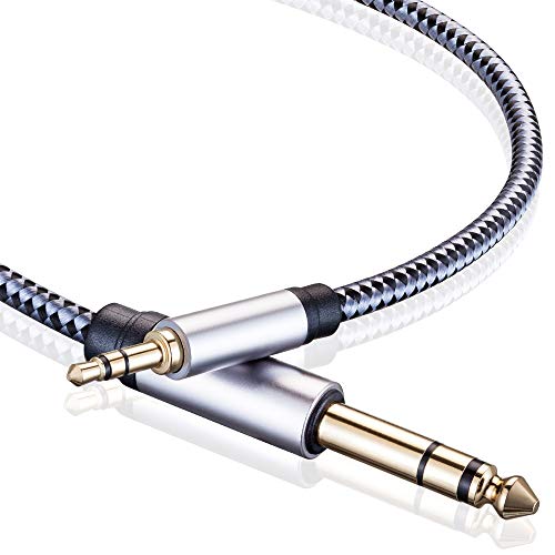 Tiierzon 1/8 to 1/4 Stereo Cable 20Ft, 6.35mm 1/4