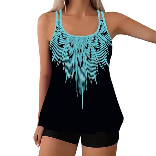 Bikini tankini haut avec short pour vos journées spa et plage en S