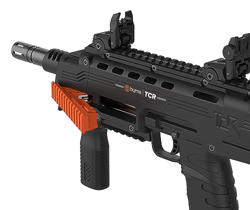 Byrna TCR Ultimate Bundle Tactical Compact Air Rifle with Bag, CO2 Cartridges and Projectiles - Ultimate Tool for Non Lethal | Self | Home | Personal | Defense, Training and Fun - .68 Caliber - Image 5