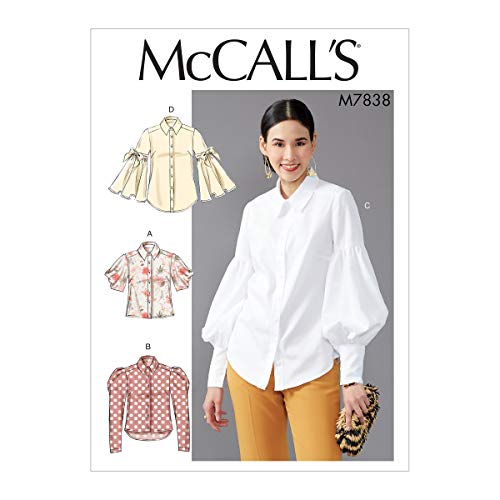 McCall's Patterns McCall's Loose Fit - Cartamodello per camicia da donna