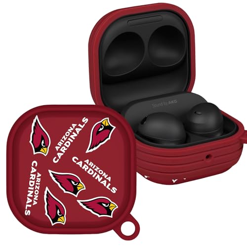 GAME TIME Arizona Cardinals HDX Case Cover Compatible with Samsung Galaxy Buds Pro (Select)