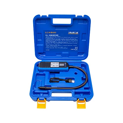 VML-1 Refrigerant Detector, Electronic Halogen Leak Detector R410 R22 R32 Refrigeration Snow Detection Tools
