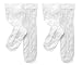 Country Kids Little Girls' Spring Flowers Lace Tights 2 Pair