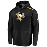 Fanatics NHL Pittsburgh Penguins Hoody Authentic Rinkside Hooded Sweater Kaputzenpullover (S)