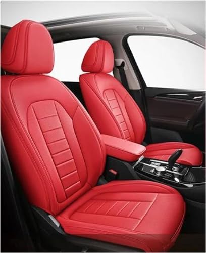 Housses siège voiture personnalisées Volvo XC60 S60 S90 V60 | Accessoires d'intérieur cuir rouge